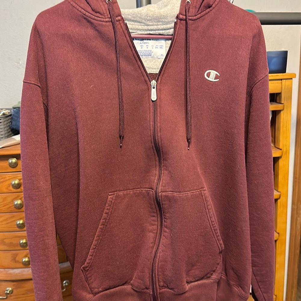 Zippered hoodie